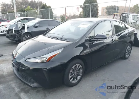 2020 Toyota Prius Xle from USA, damaged, VIN JTDKARFUXL3112926